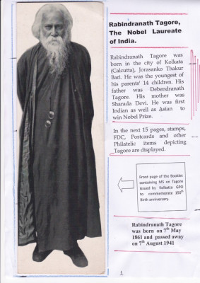 Rabindranath Tagore-The Nobel Laureate of India